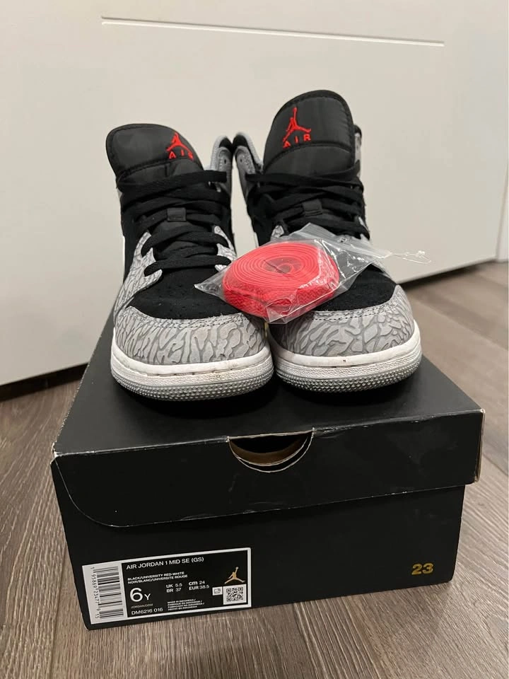 Jordan 1 High Elephant - photo 3