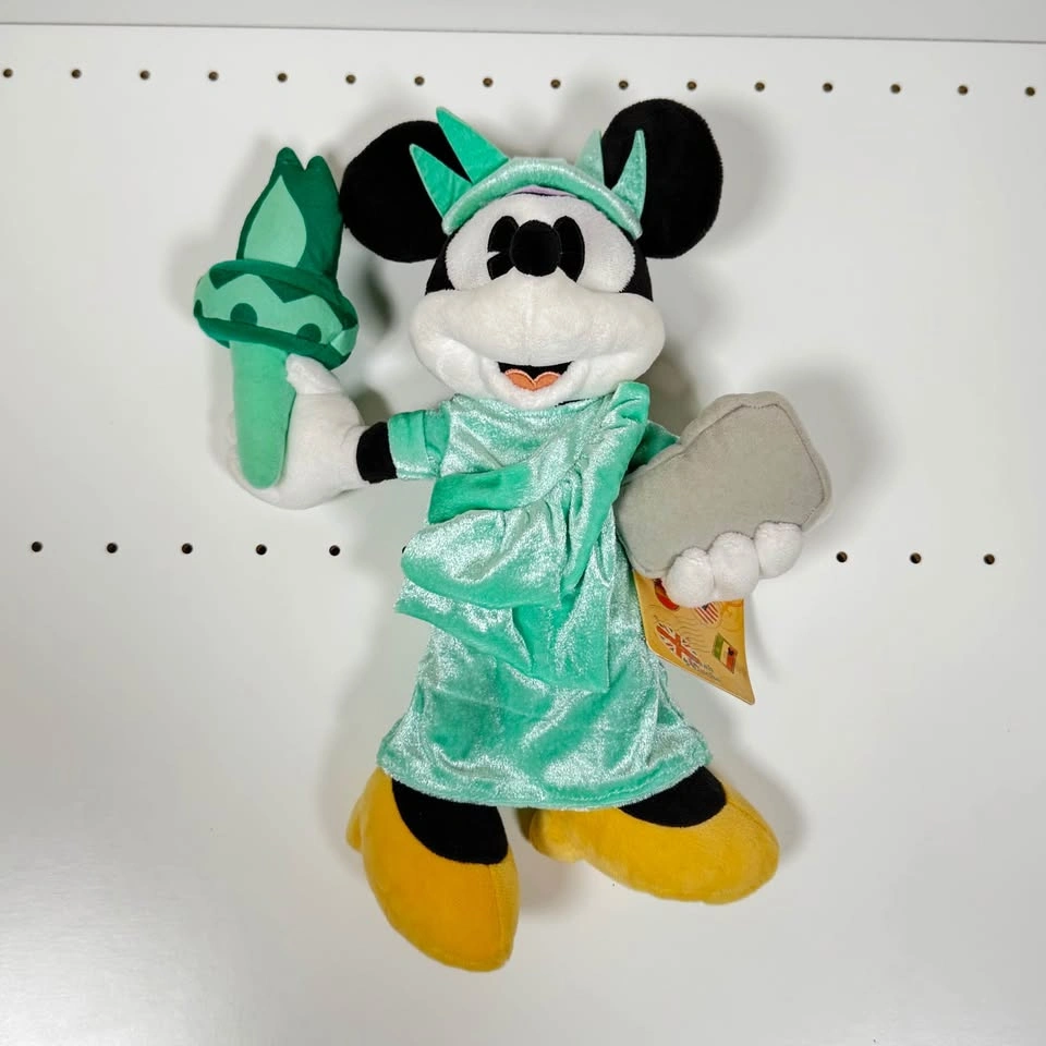 Disney Minnie Mouse Statue of Liberty Plush New York - new with - photo 2