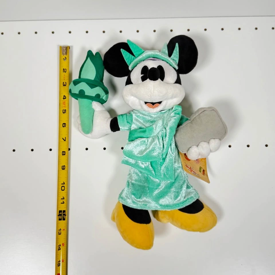 Disney Minnie Mouse Statue of Liberty Plush New York - new with - photo 3