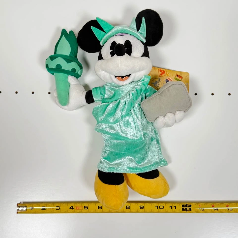 Disney Minnie Mouse Statue of Liberty Plush New York - new with - photo 4