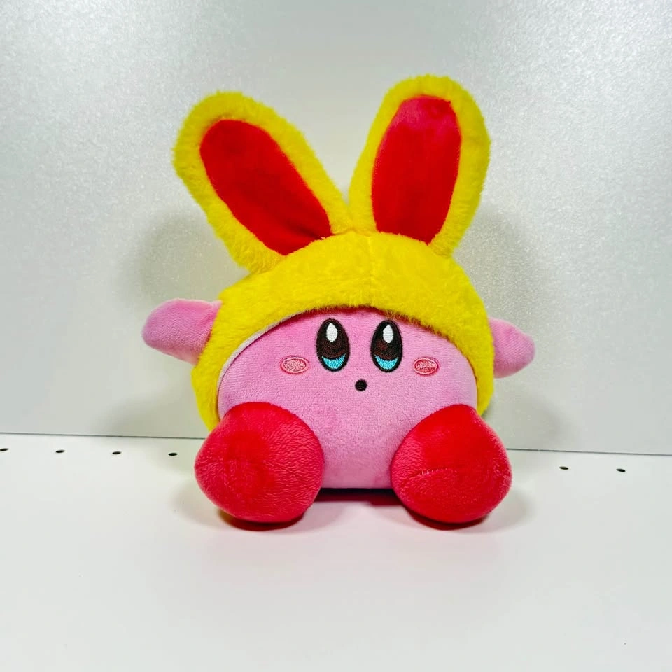 Kirby Plush Bunny Hat 7 inch - Easter plush