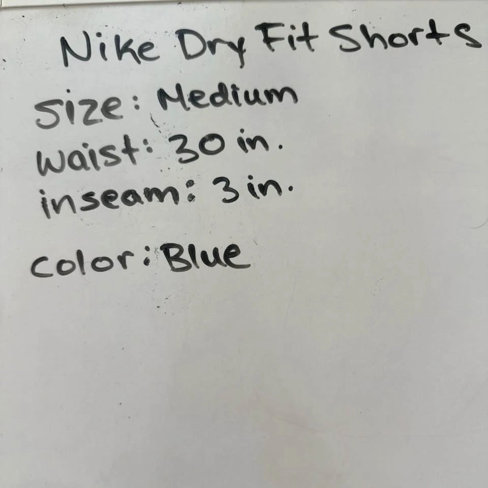 Nike Dri-Fit Camo Shorts Blue Women's Medium - photo 4