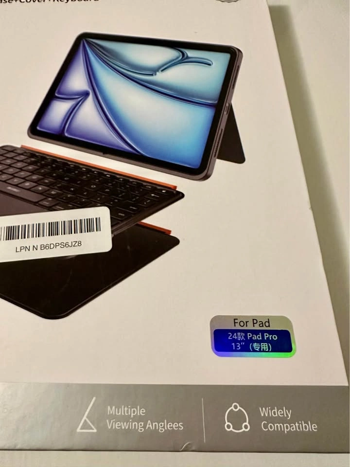 New Keyboard Case 100hr Battery for iPad Pro 13" M4/M5 2024/2025 - photo 2