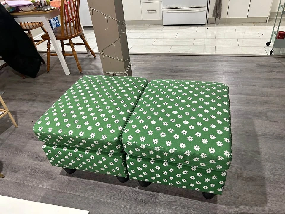 Wayfair Ottoman Set of 2 with Pillows