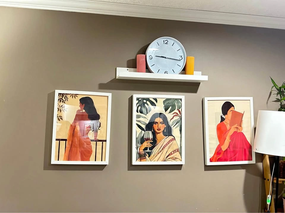 Frames with Portraits - 3 for $30 with complete setup.