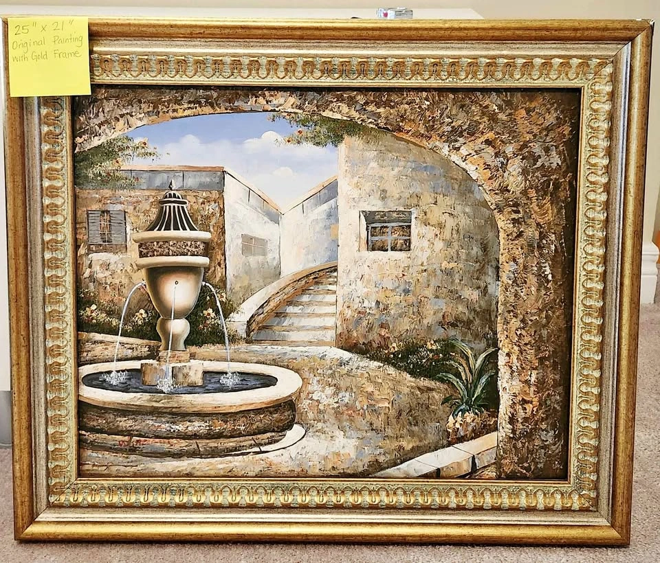 Framed Original Painting