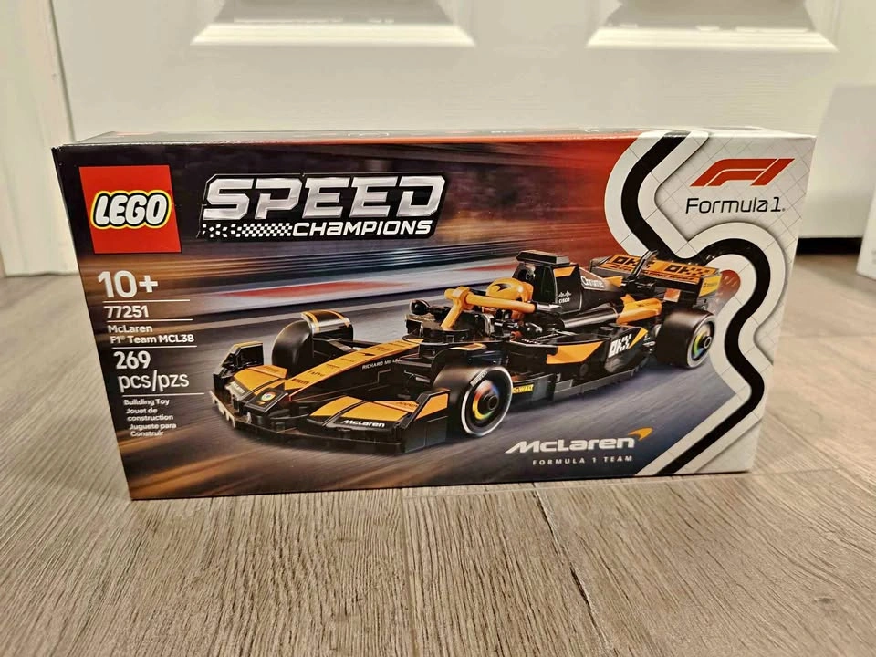 BNIB Lego Speed Champions 77251 McLaren F1 Team MCL38
