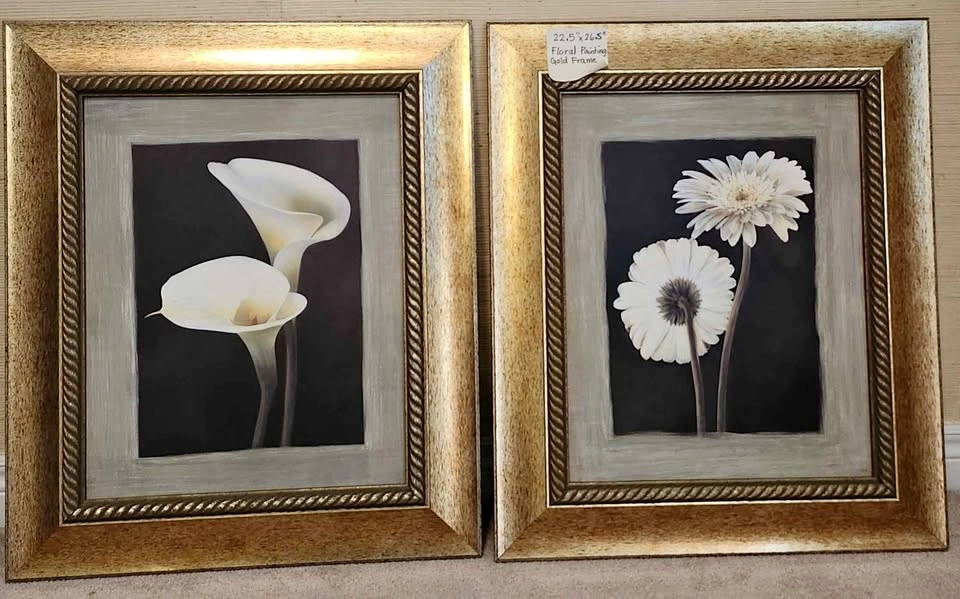 Framed Floral Art