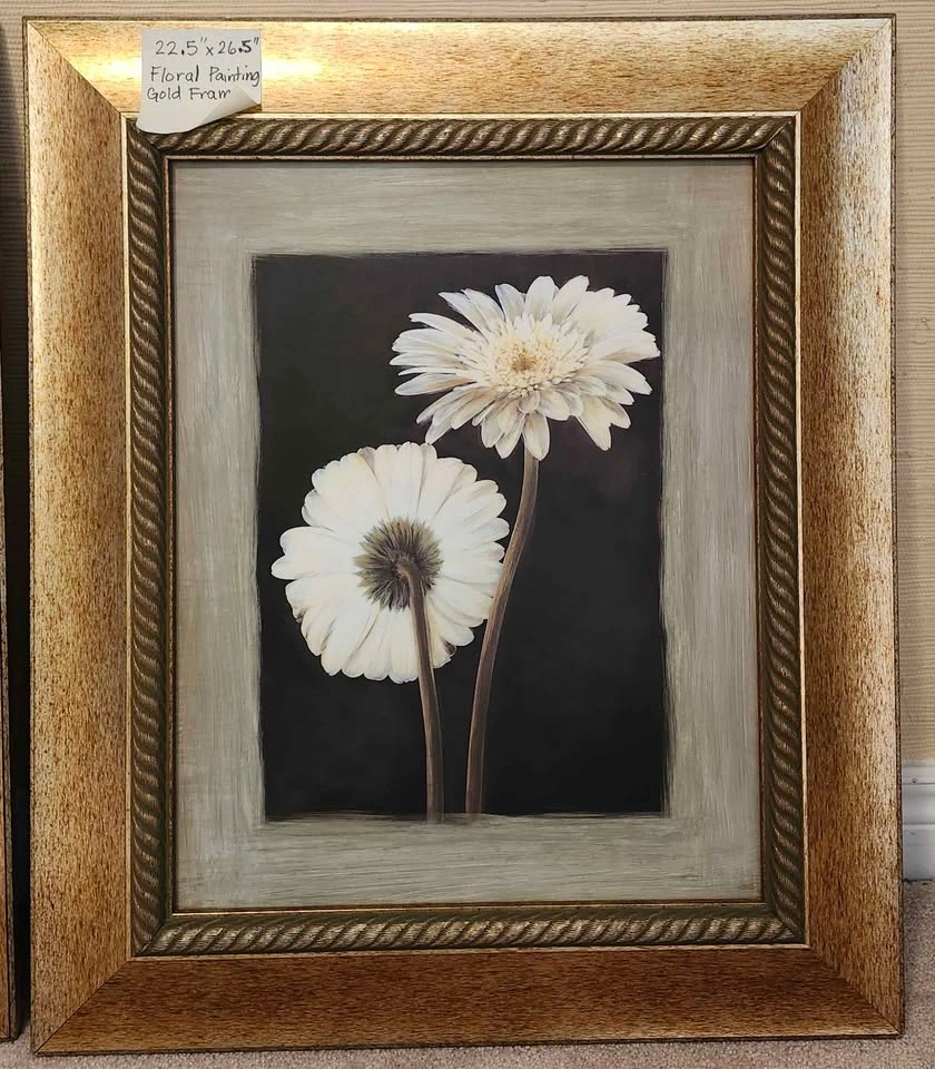 Framed Floral Art - photo 2