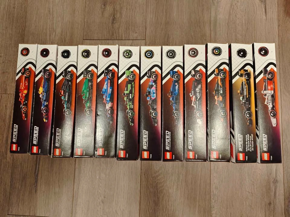 BNIB LEGO F1 Speed Champions 12 Sets - photo 3