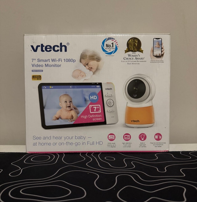 VTech RM5754HD Baby Monitor - 7" WiFi 1080p (Used, 5" Available) - photo 5