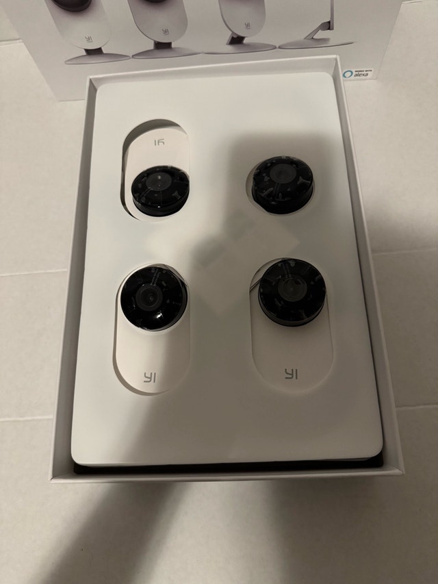 YI 1080p Home Camera Family Pack (4 Cameras) - Open Box - photo 2
