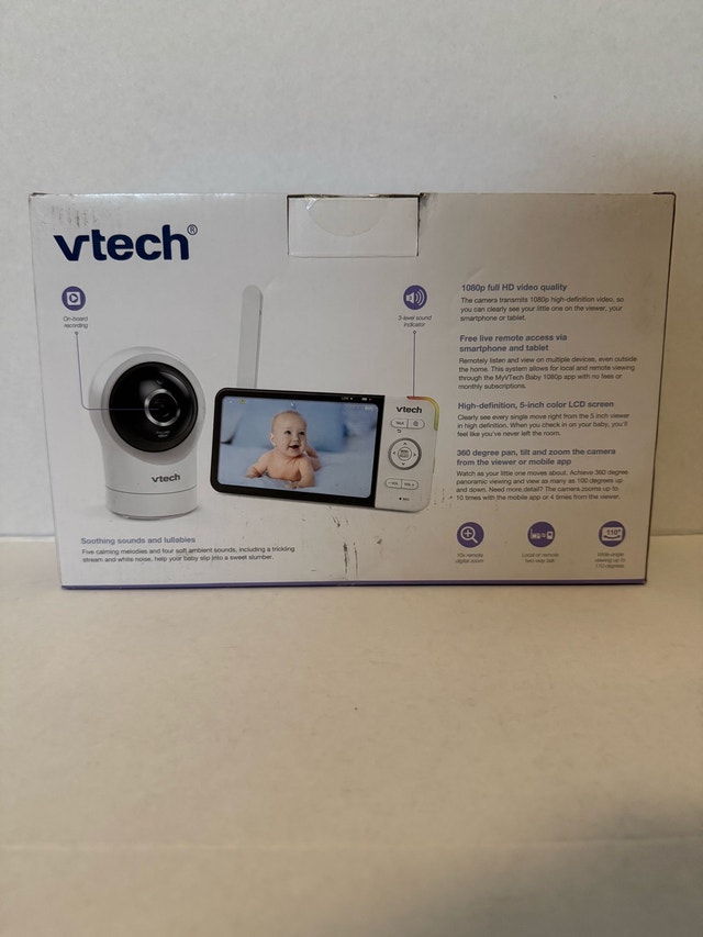 VTech RM5864HD Baby Monitor – 5″ WiFi 1080p Pan & Tilt - photo 2