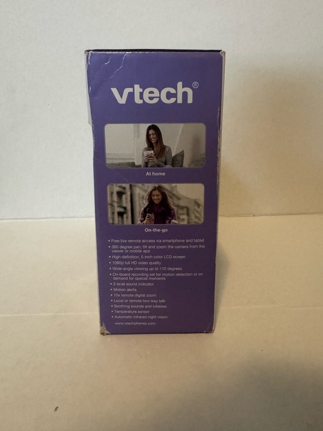 VTech RM5864HD Baby Monitor – 5″ WiFi 1080p Pan & Tilt - photo 4