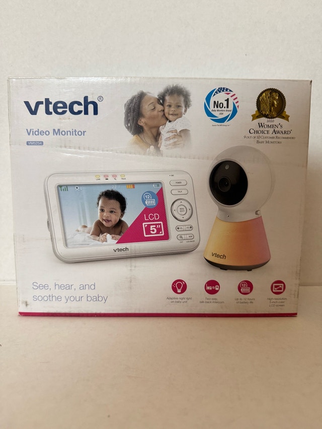 VTech VM5254 Baby Monitor – 5″ HD Video Two-Way Talk - photo 5