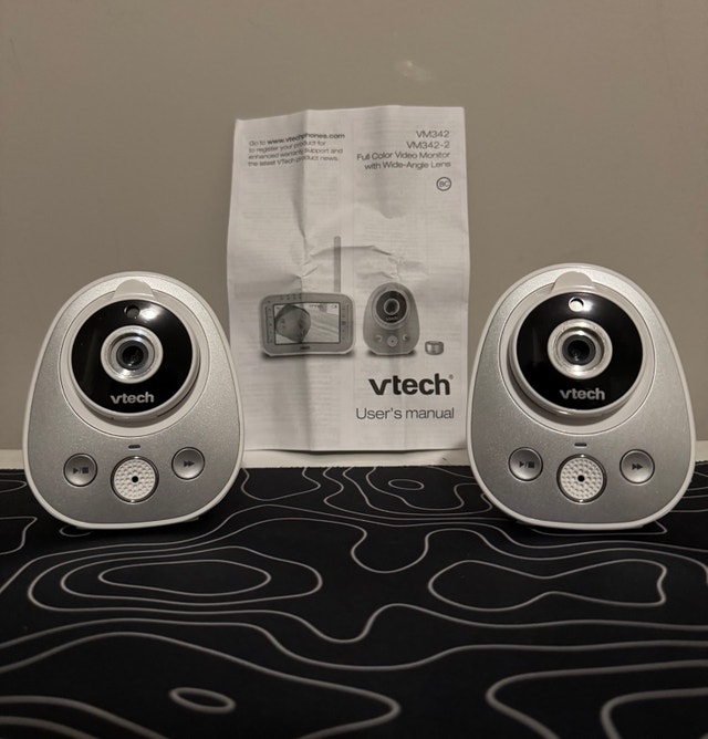 VTech VM342-2 Baby Monitor - Full Color Video Wide-Angle - photo 2