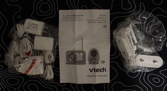 VTech VM342-2 Baby Monitor - Full Color Video Wide-Angle - photo 4