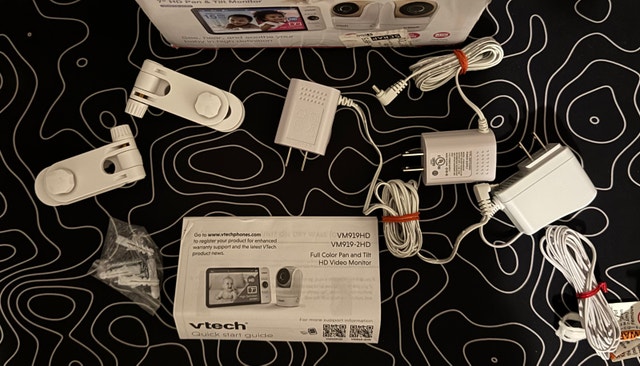 VTech VM919-2HD Baby Monitor – 7″ HD 2 Camera Pan & Tilt - photo 5