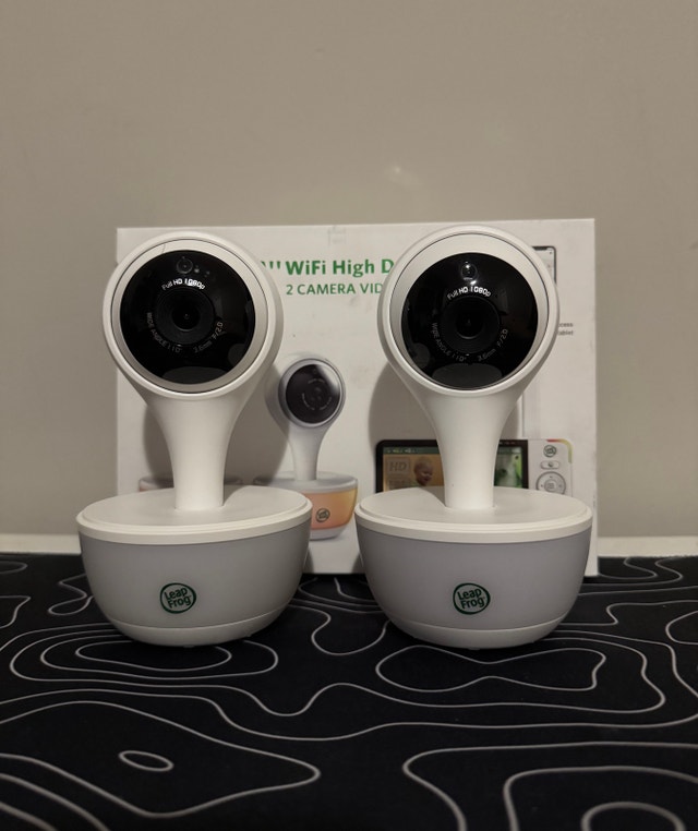 LeapFrog LF815-2HD Baby Monitor – 5″ 2 Camera HD WiFi - photo 2