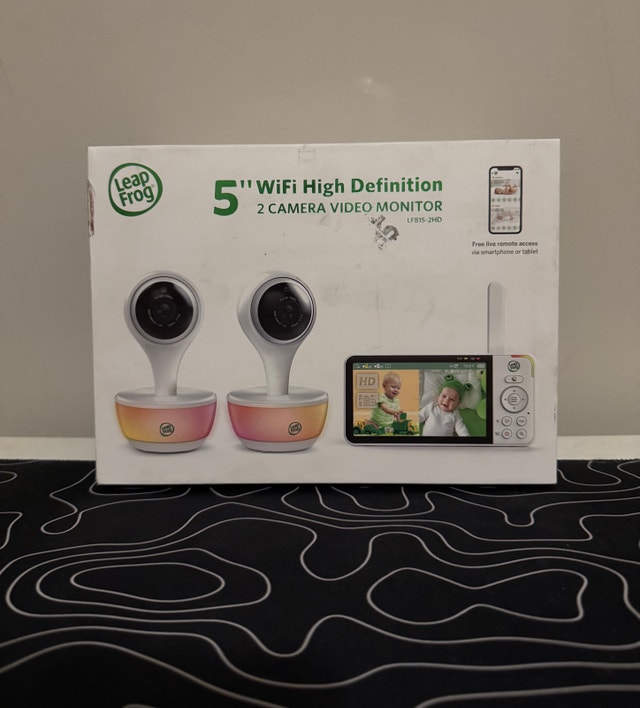 LeapFrog LF815-2HD Baby Monitor – 5″ 2 Camera HD WiFi - photo 5
