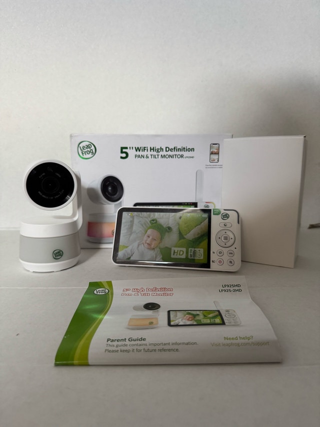 LeapFrog LF925HD Baby Monitor – 5″ WiFi Pan & Tilt HD