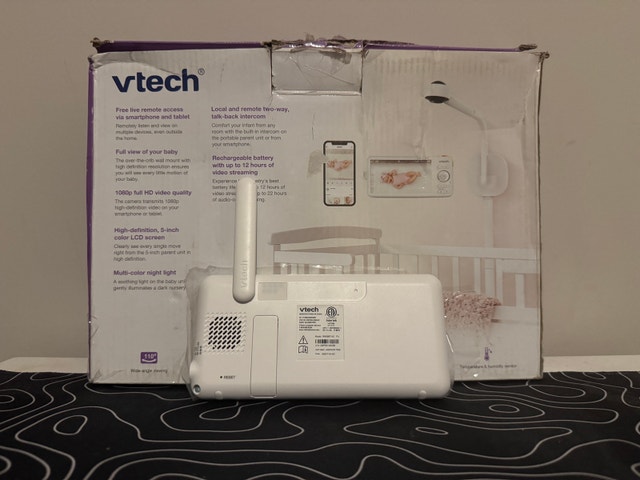 VTech RM5887HD Over-the-Crib Baby Monitor – 5″ WiFi 1080p HD - photo 2