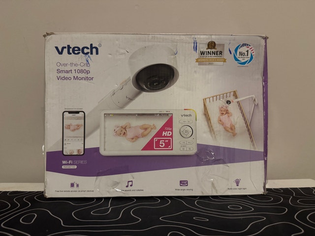 VTech RM5887HD Over-the-Crib Baby Monitor – 5″ WiFi 1080p HD - photo 3