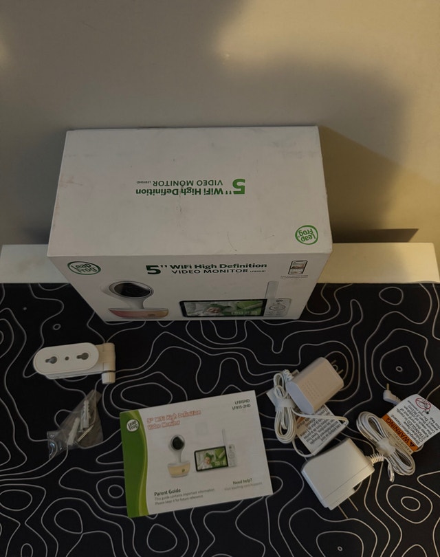 LeapFrog LF815HD WiFi Baby Monitor – 5″ HD Color Night Vision - photo 4