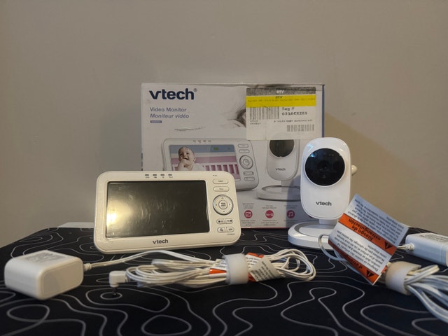 VTech VM5251 Baby Monitor 5" Screen Night Vision Two Way Talk
