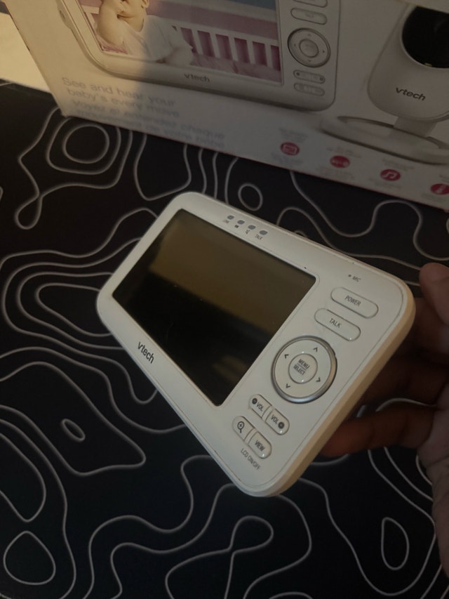 VTech VM5251 Baby Monitor 5" Screen Night Vision Two Way Talk - photo 3
