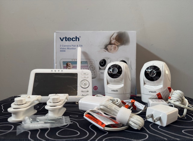 VTech VM5262-2 Baby Monitor - 2 Camera Pan & Tilt