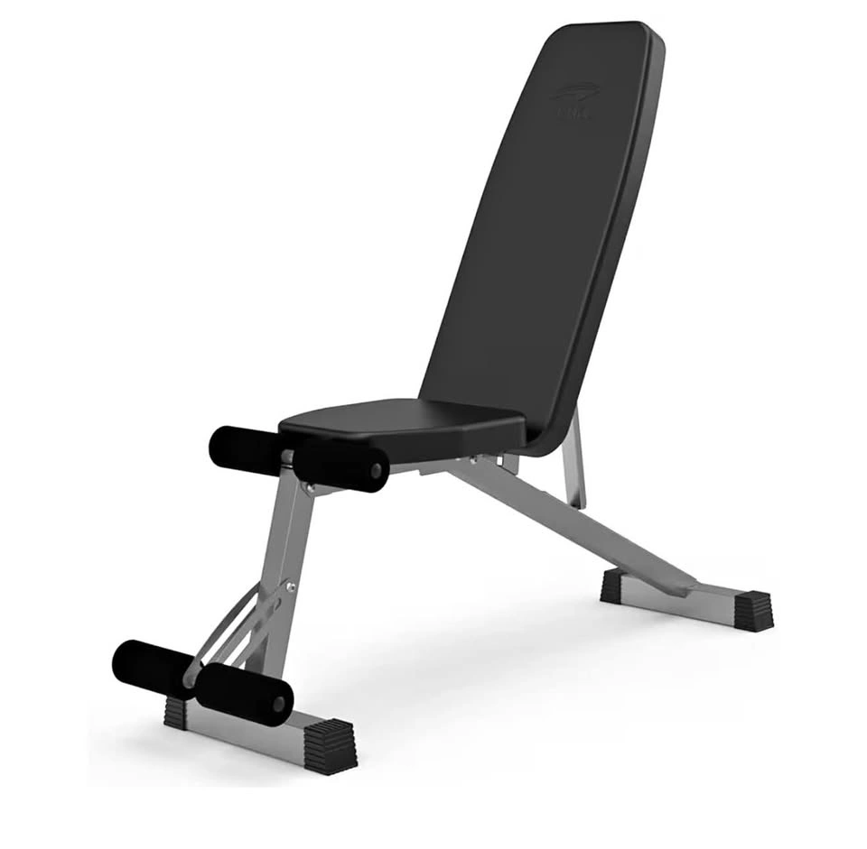 leikefitness Adjustable Weight Bench Foldable Workout Exercise B
