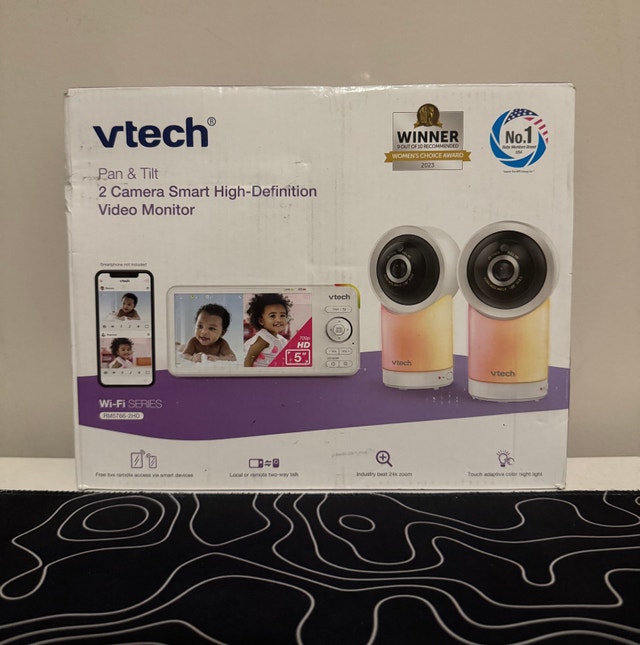 VTech RM5766-2HD 5” WiFi Baby Monitor 2 Cam Pan & Tilt - photo 5