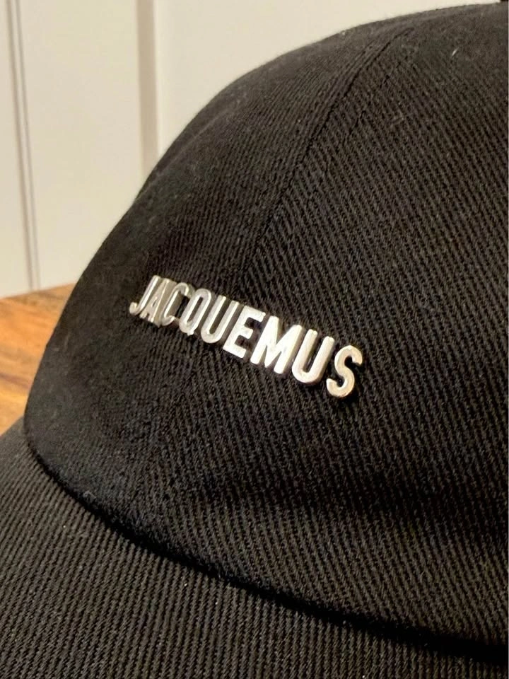 Jacquemus La Casquette Logo Baseball Cap - Black - photo 3