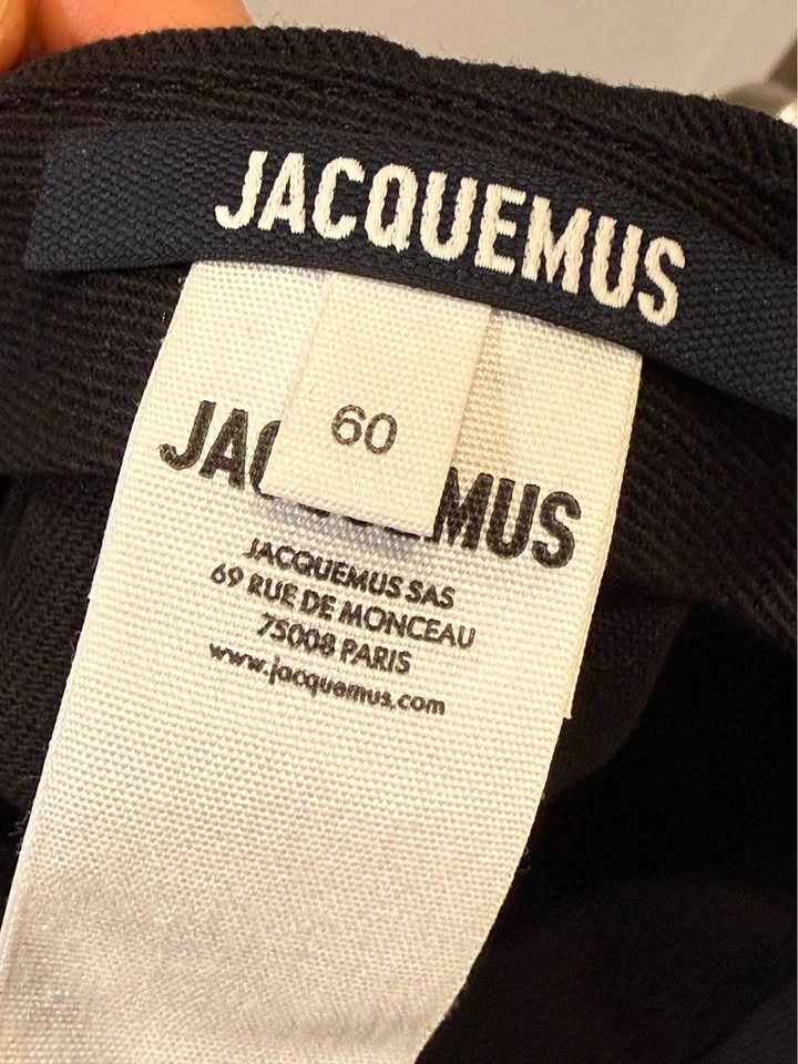 Jacquemus La Casquette Logo Baseball Cap - Black - photo 5