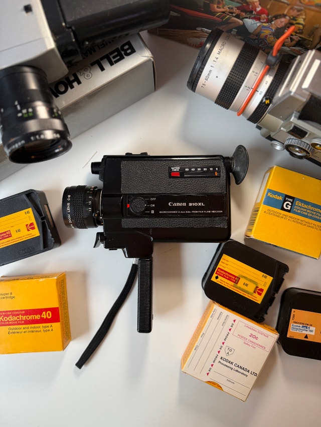 Canon 310XL Super 8 Camera (Film Tested)