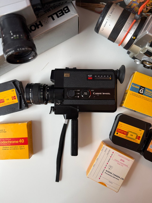 Canon 514XL Super 8 Camera (Film Tested)