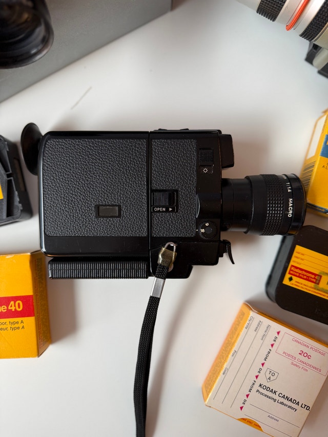 Canon 514XL Super 8 Camera (Film Tested) - photo 4