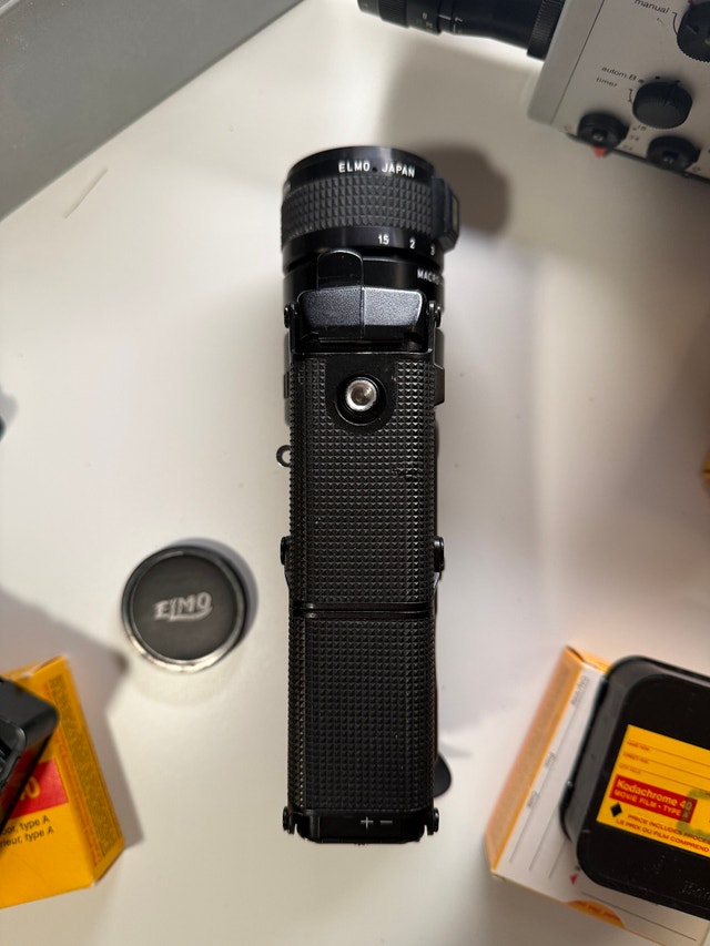 Elmo 412-XL Macro Super 8 Camera (Film Tested) - photo 5