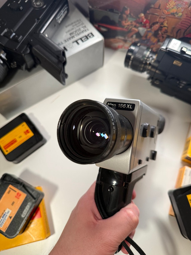 Nizo 156 XL Super 8 Camera (Film Tested) - photo 4
