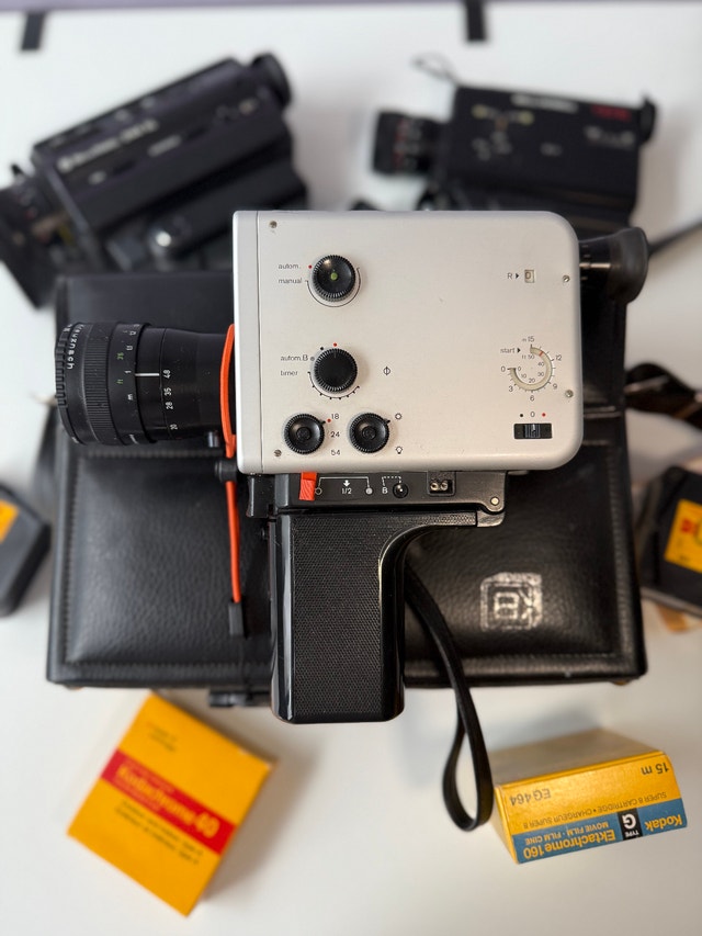 Nizo 481 Super 8 Camera with Light Meter Upgrade (Film Tested)