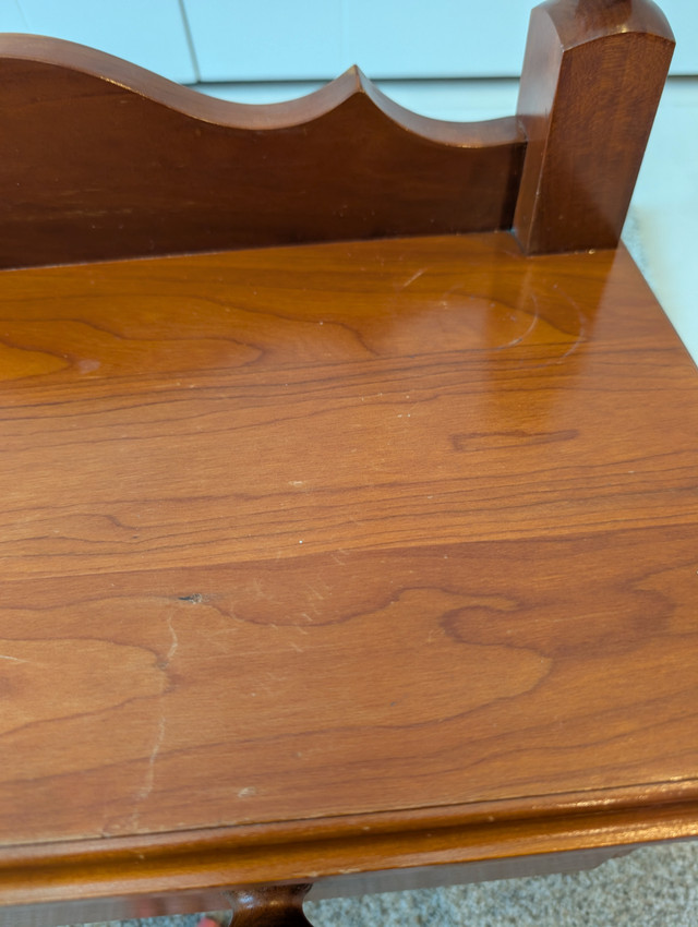 Solid Wood Shelf With Pull Out Drawer - photo 3