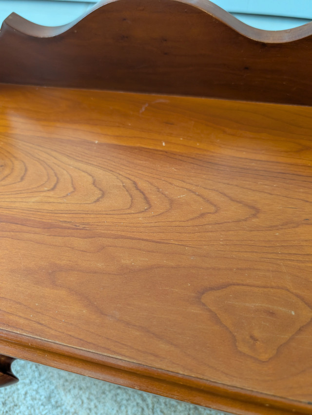 Solid Wood Shelf With Pull Out Drawer - photo 4