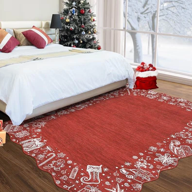 8x10 ft Red Area Rug - Brand New Sealed - photo 4