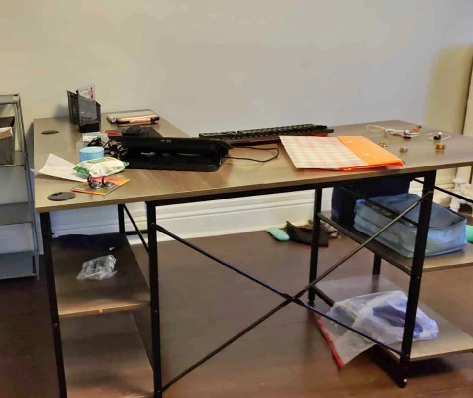 Study desk L shaped