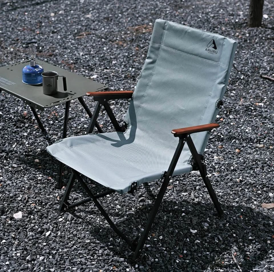 Aruru Folding Camping Chair – Heavy-Duty Portable Outdoor Chair - photo 4
