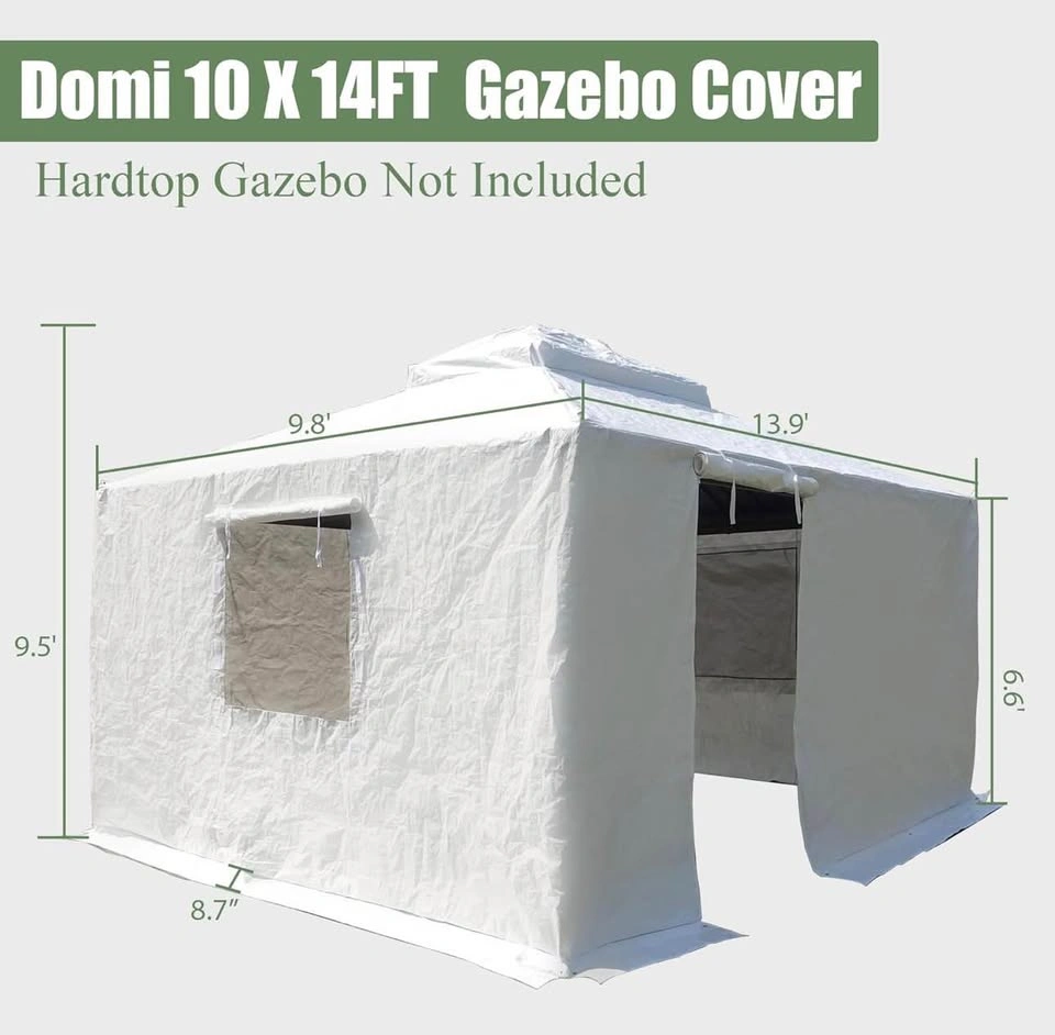 Domi 10' x 14' Winter Gazebo Cover - All-Season Waterproof - photo 3