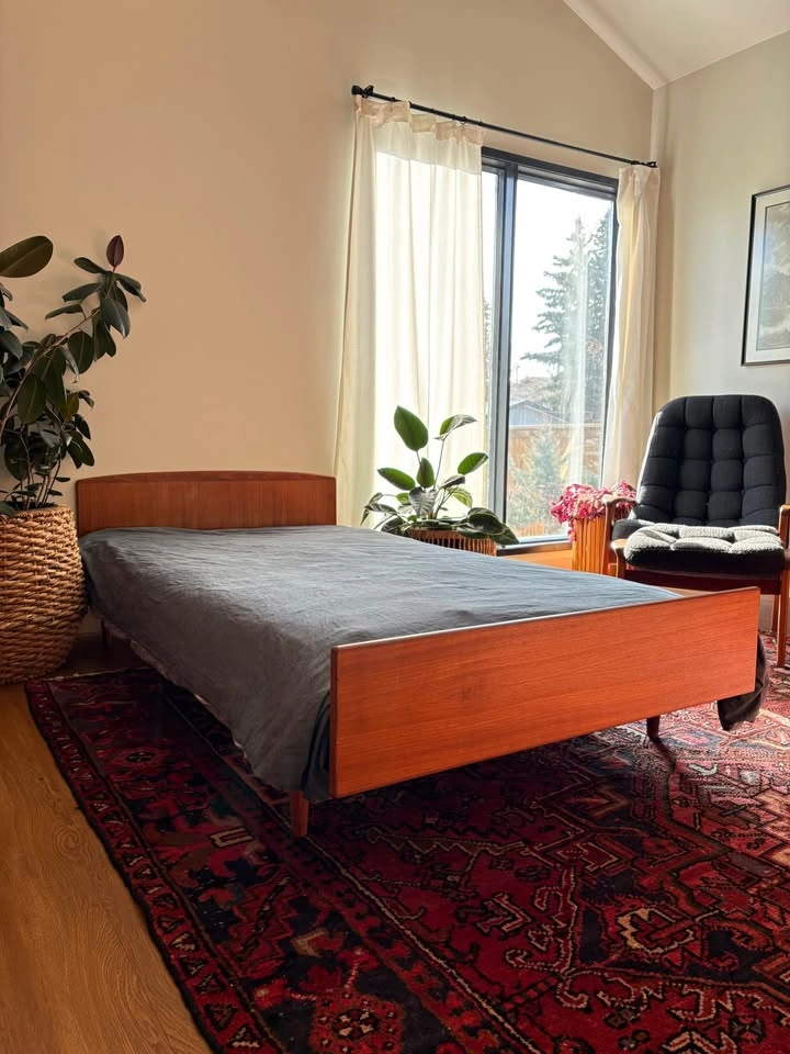 Mid-Century Teak Single / Twin Bed - photo 2