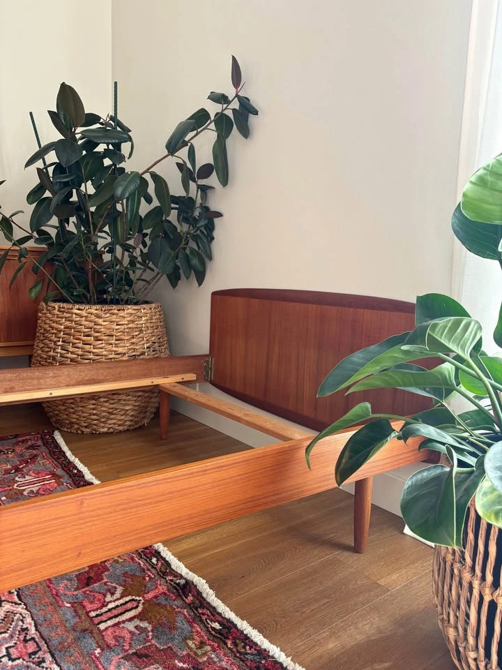 Mid-Century Teak Single / Twin Bed - photo 5
