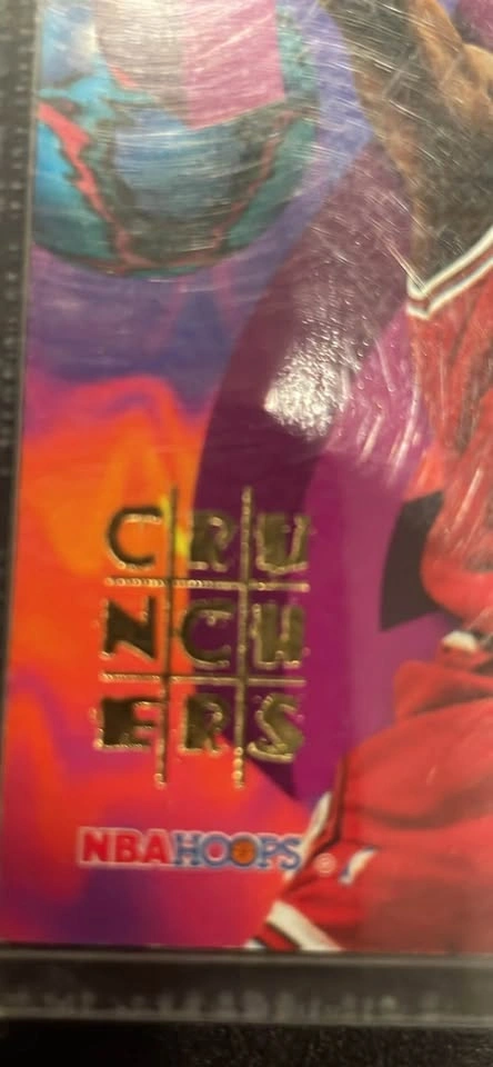 Michael Jordan “Crunchers” NBA Hoops Card - photo 2